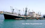 ID 4804 CLAN MACIVER (1958/7413grt/IMO 5075139) working cargo at Aden.